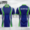 Mẫu áo polo bi a CLB Trường ĐH Khoa học Xã hội và Nhân văn màu xanh dương thiết kế BA71