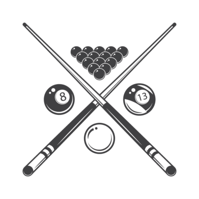 Mẫu Logo Bida Thiết Kế Đẹp Dành Cho đội, Câu Lạc Bộ Club, Quán Billiards (111)
