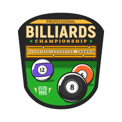 Mẫu Logo Bida Thiết Kế Đẹp Dành Cho đội, Câu Lạc Bộ Club, Quán Billiards (113)