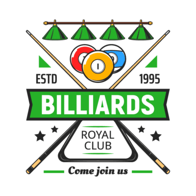 Mẫu Logo Bida Thiết Kế Đẹp Dành Cho đội, Câu Lạc Bộ Club, Quán Billiards (125)