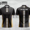 Mẫu trang phục thi đấu bi a CLB Krông Pa màu đen thiết kế giá rẻ BA490
